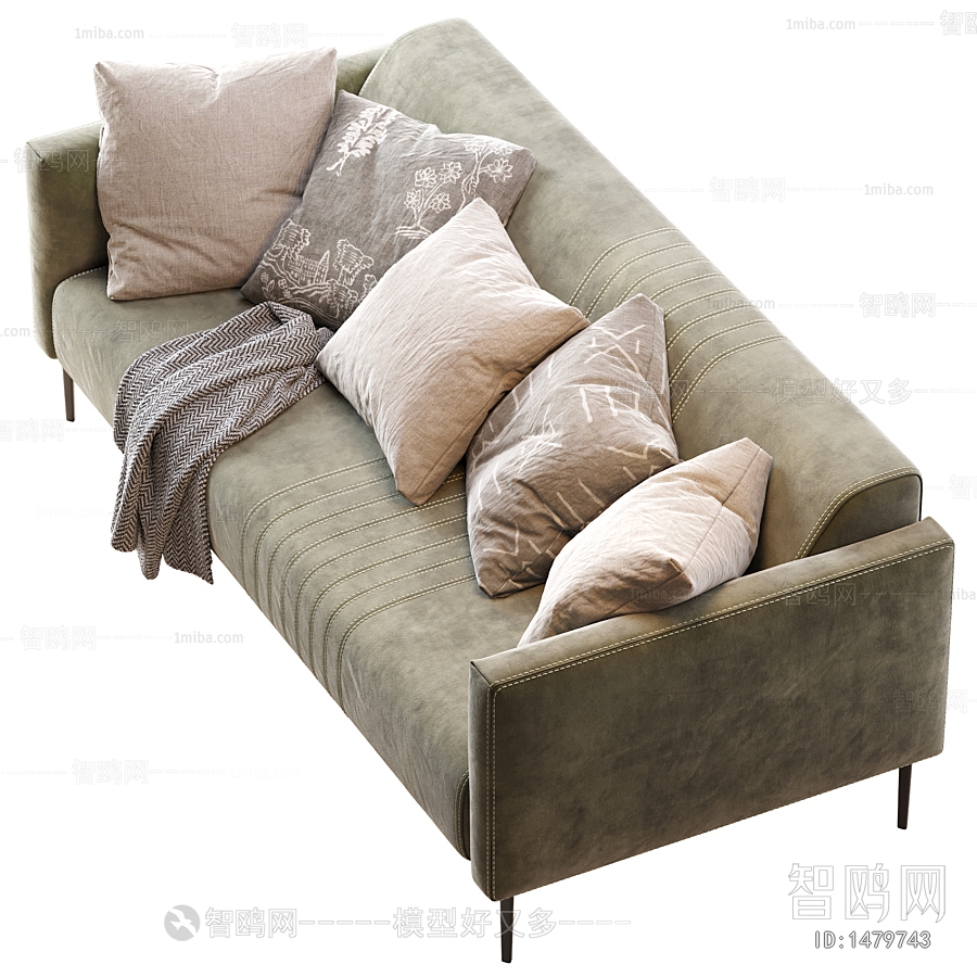 Modern Multi Person Sofa