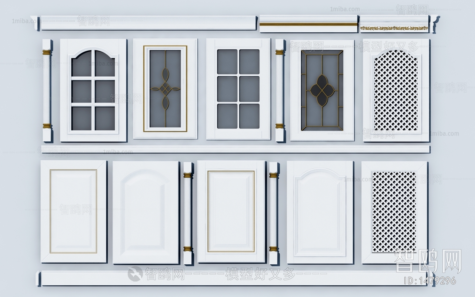 Nordic Style Door Panel