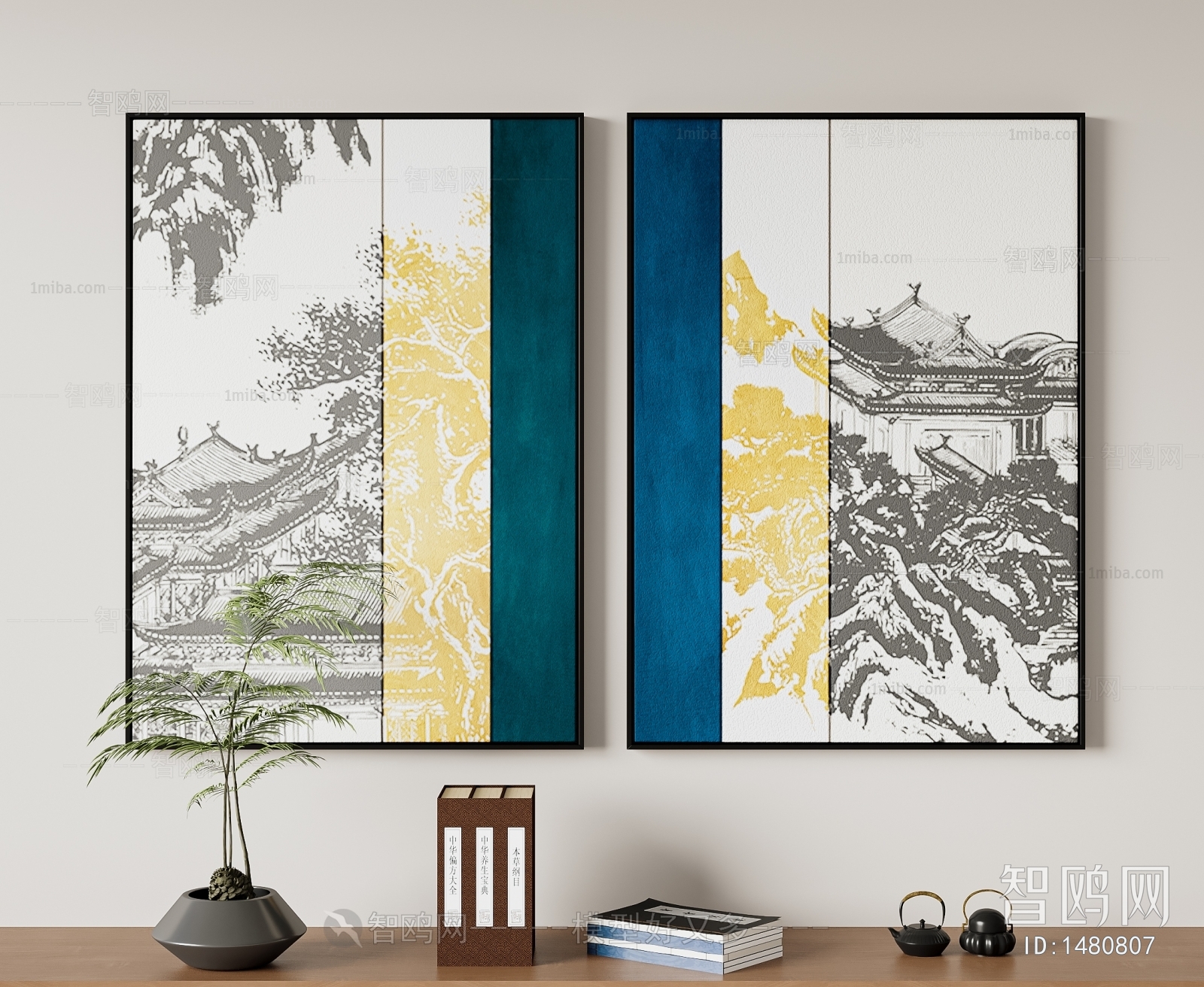 New Chinese Style Painting