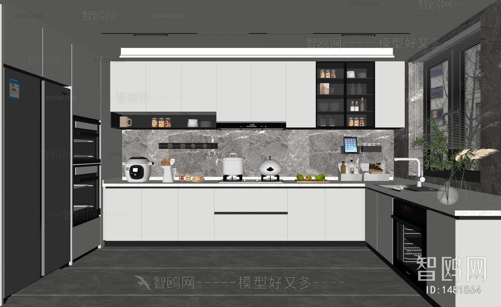 Modern The Kitchen