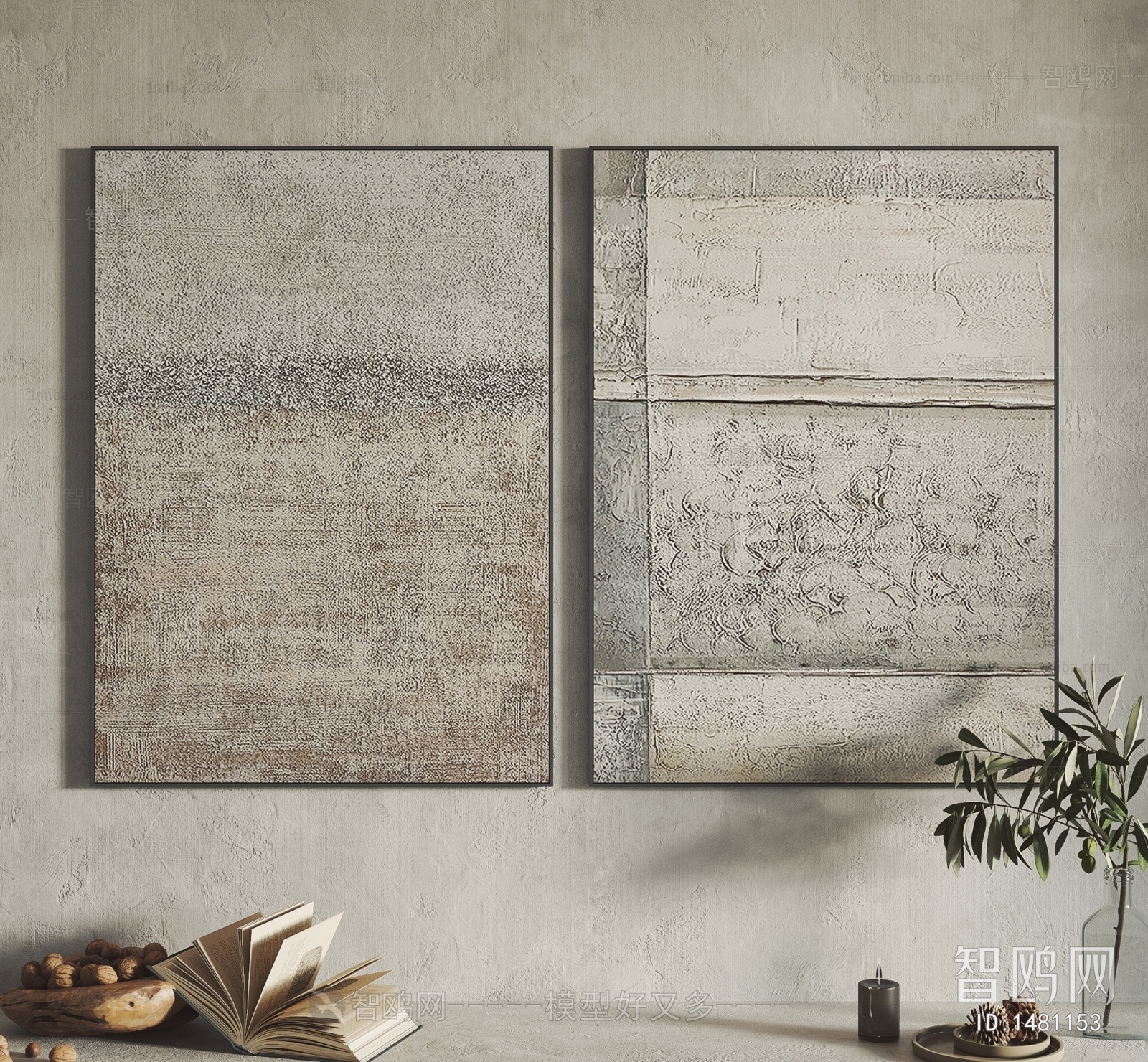 Wabi-sabi Style Painting