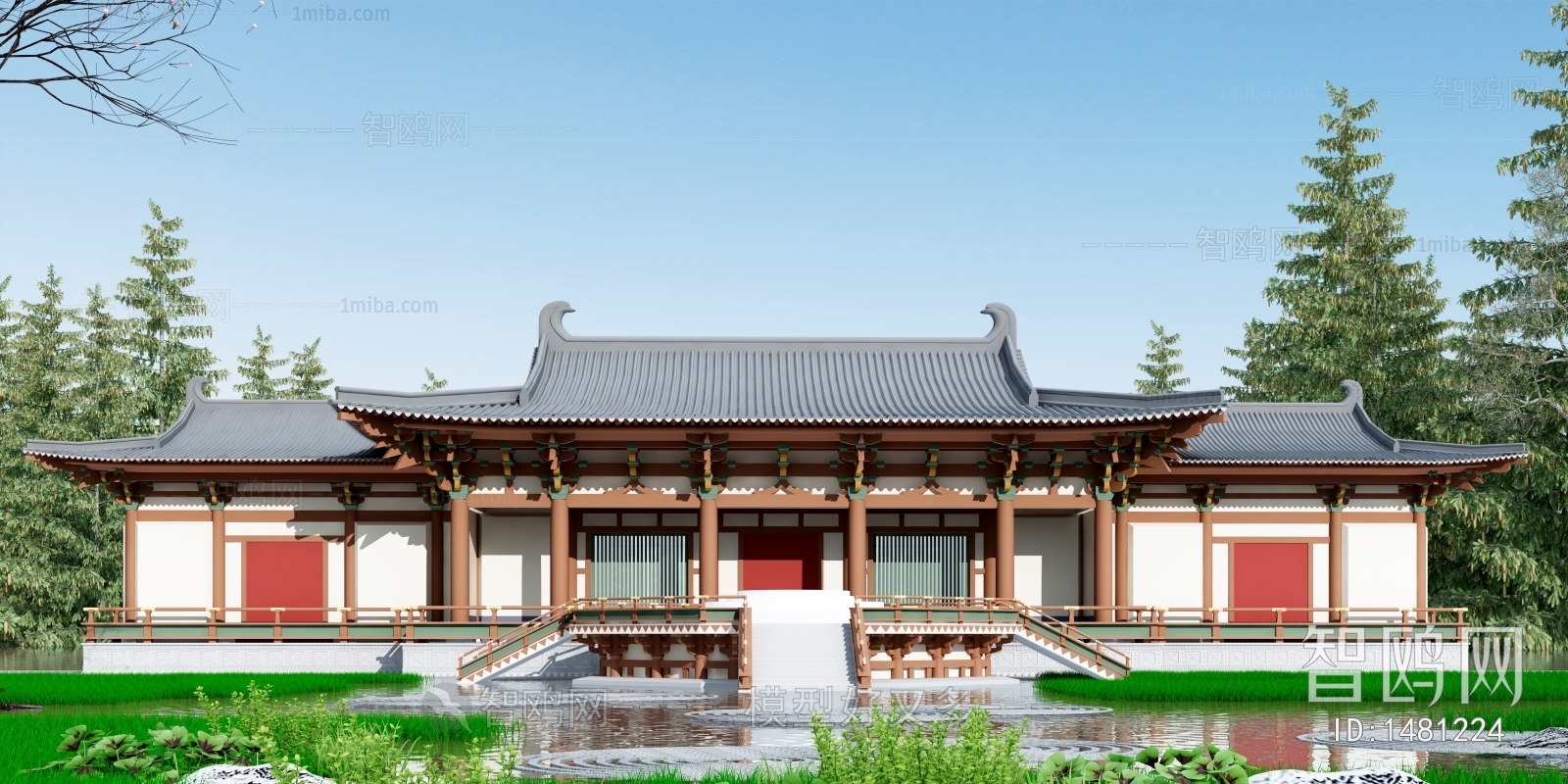 Chinese Style Ancient Architectural Buildings