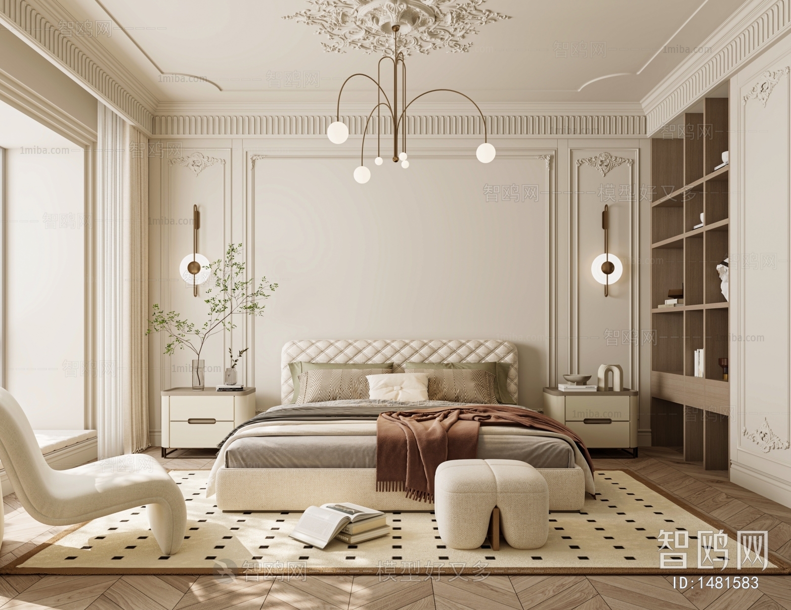 French Style Bedroom