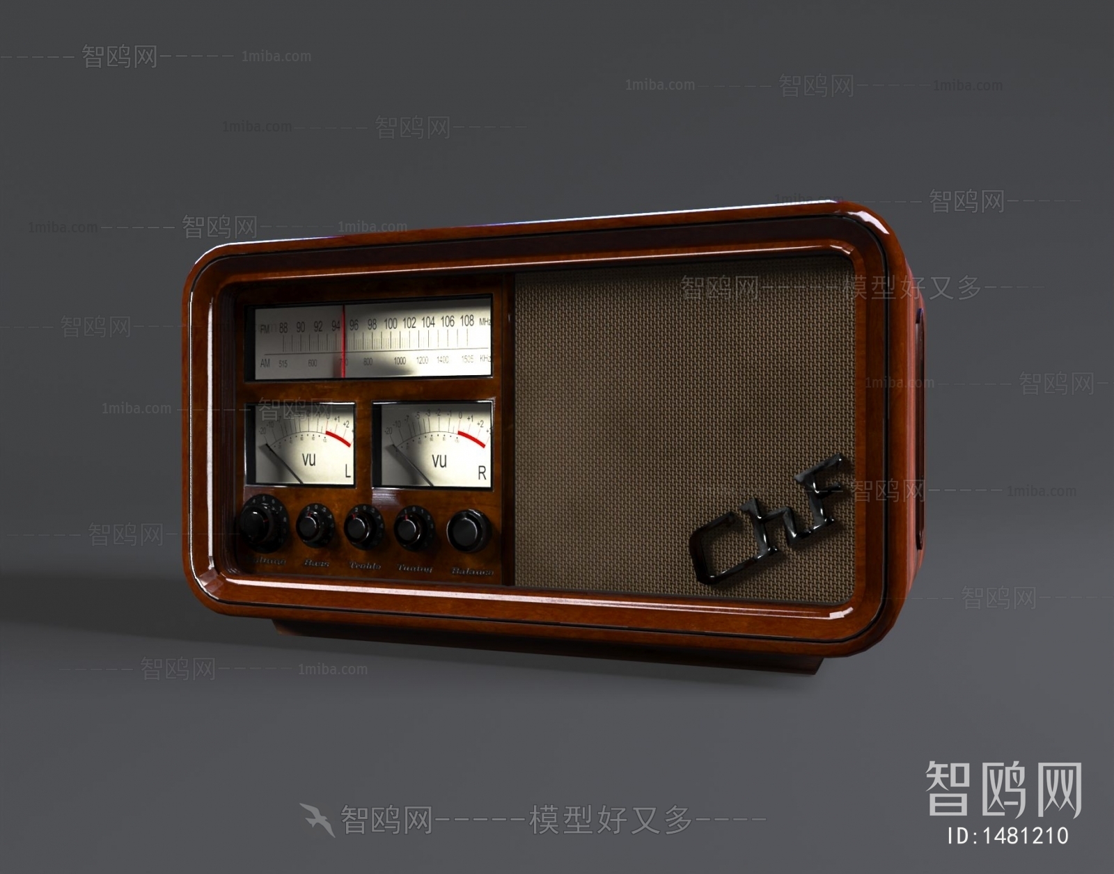 Modern Retro Style Sound Box