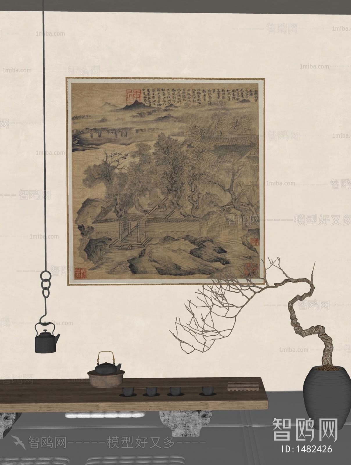 新中式古典挂画