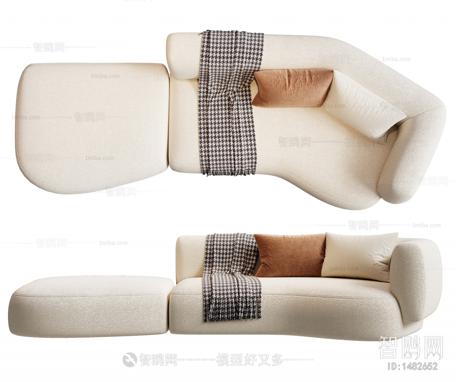 Modern Multi Person Sofa