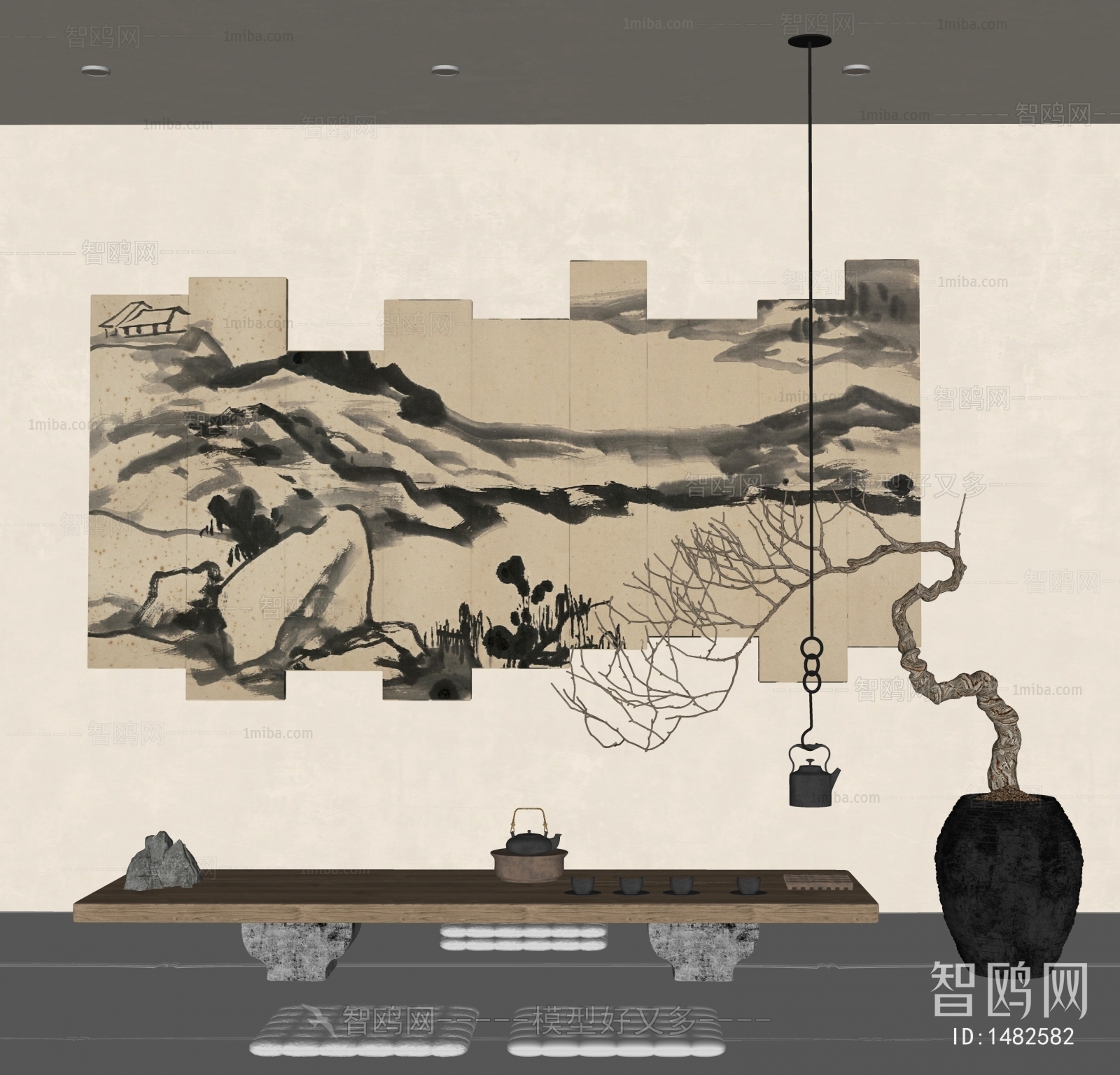 New Chinese Style Painting