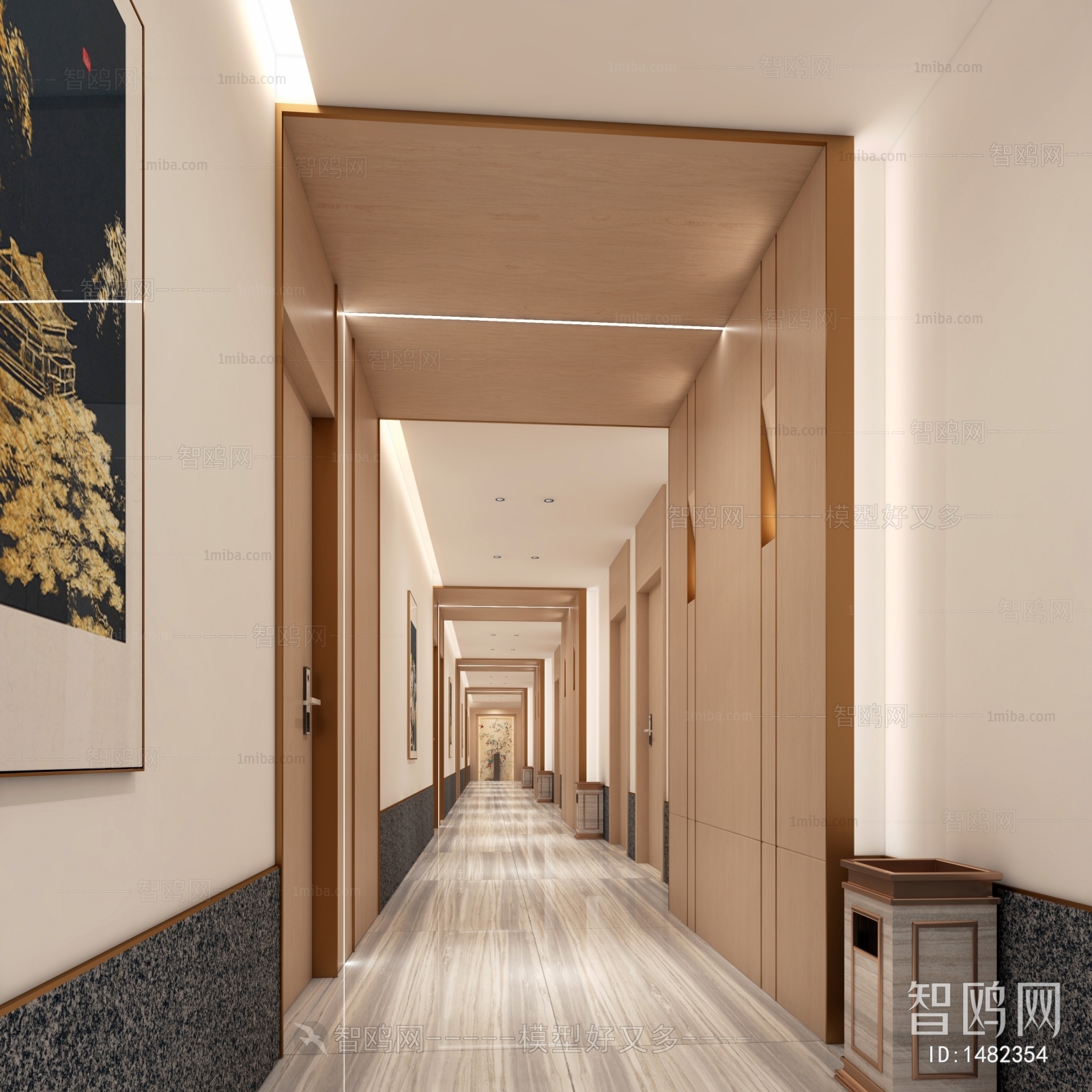 New Chinese Style Corridor