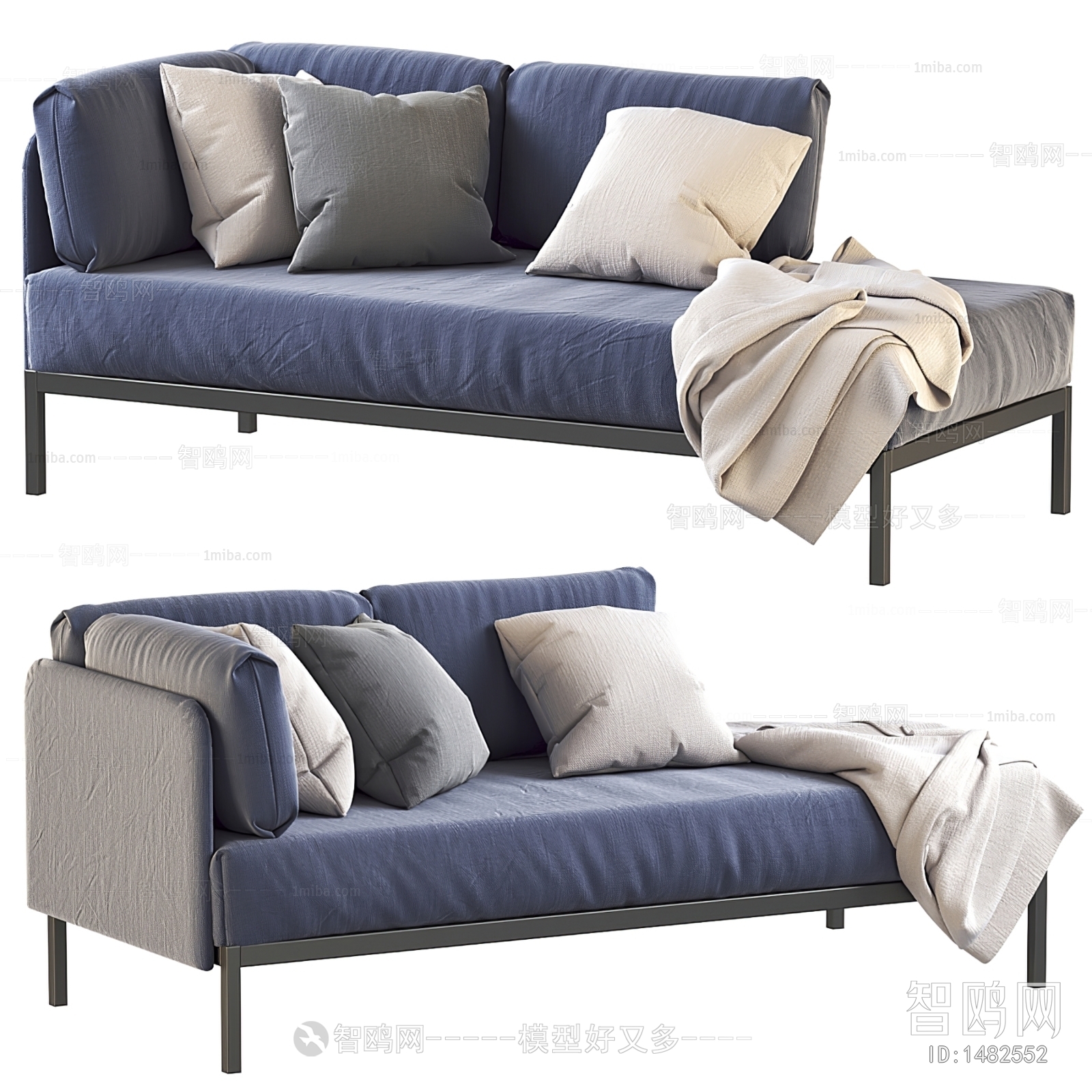 Modern Multi Person Sofa