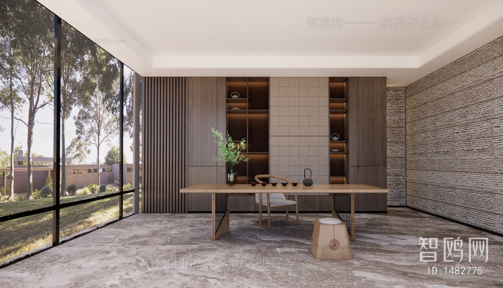 Modern New Chinese Style Tea House