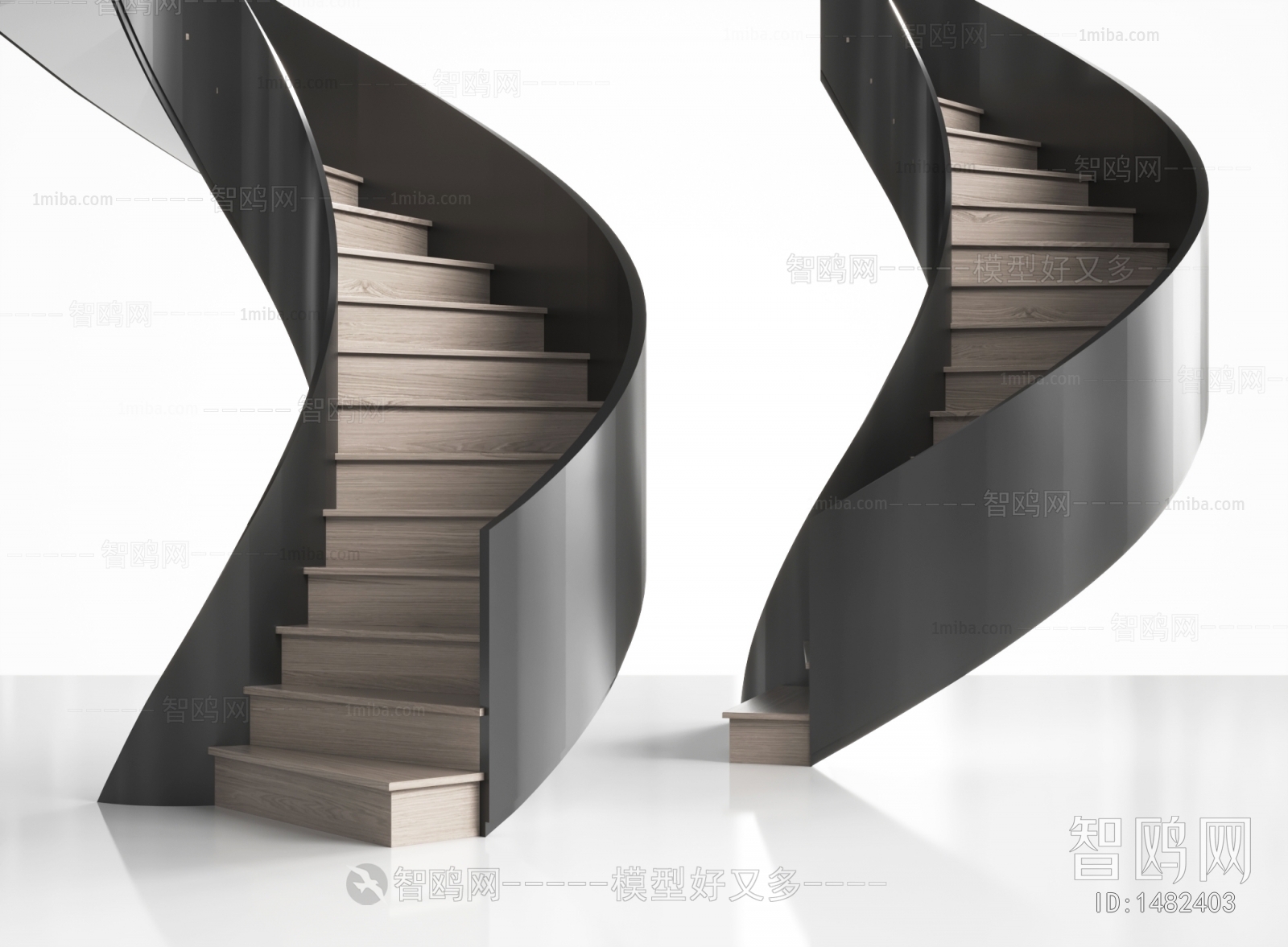 Modern Stair Balustrade/elevator