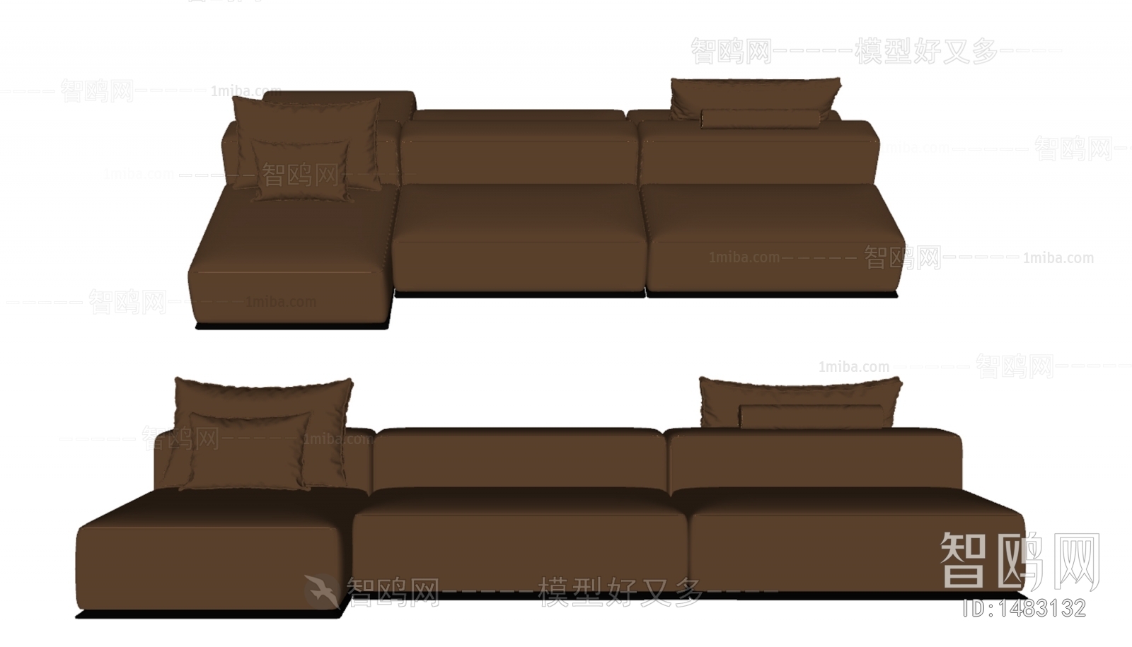 Modern Multi Person Sofa