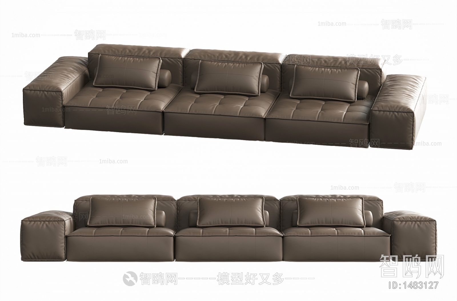 Modern Three-seat Sofa