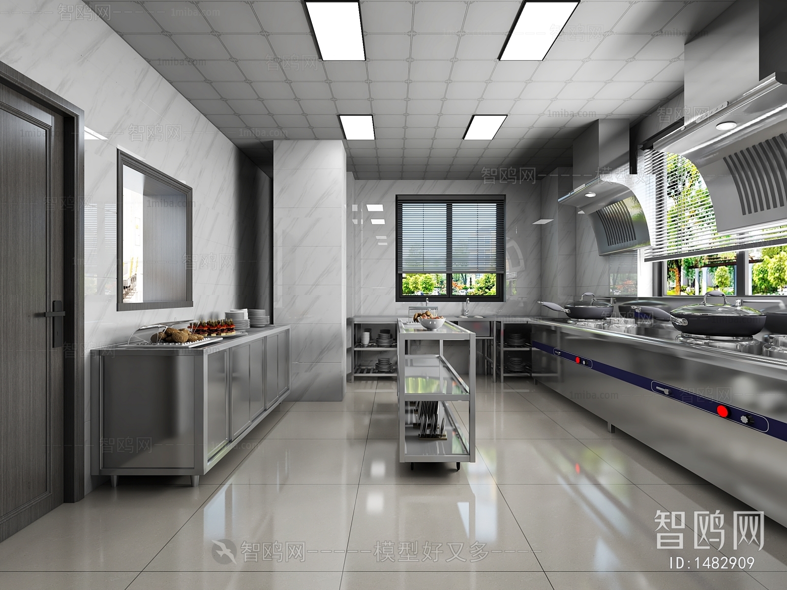 Modern Central Kitchen