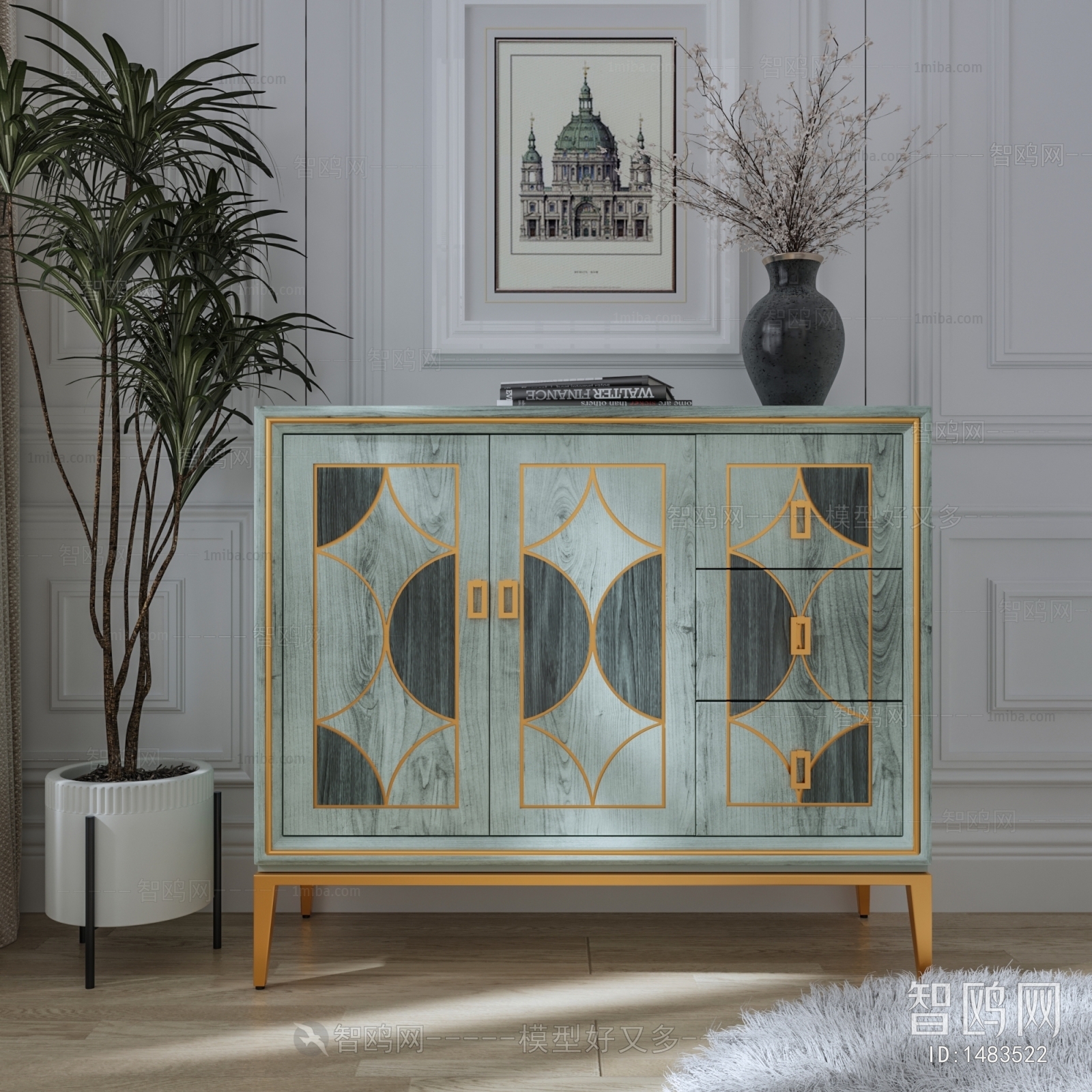 American Style Side Cabinet