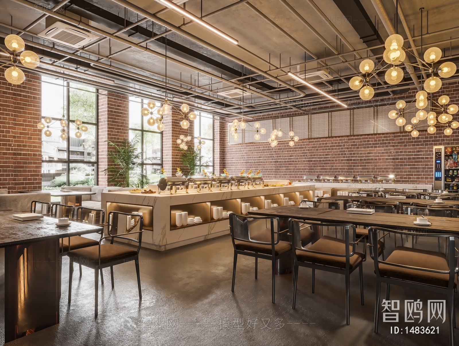 Industrial Style Restaurant