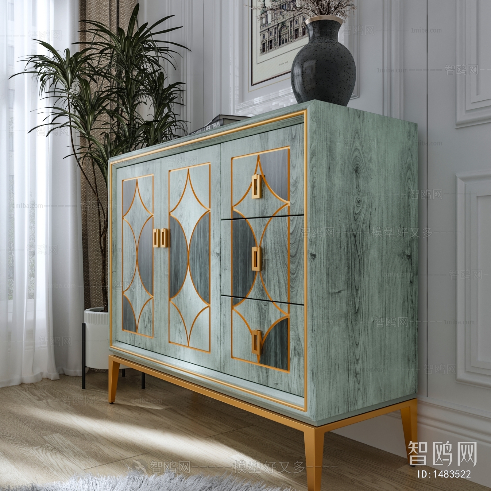 American Style Side Cabinet