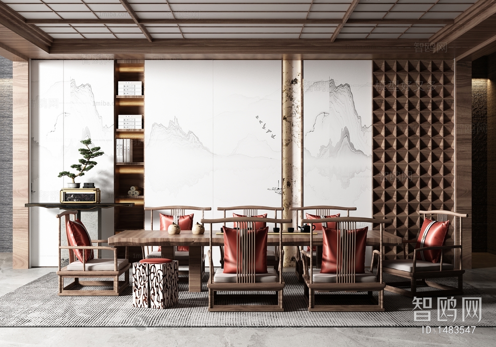 New Chinese Style Tea House