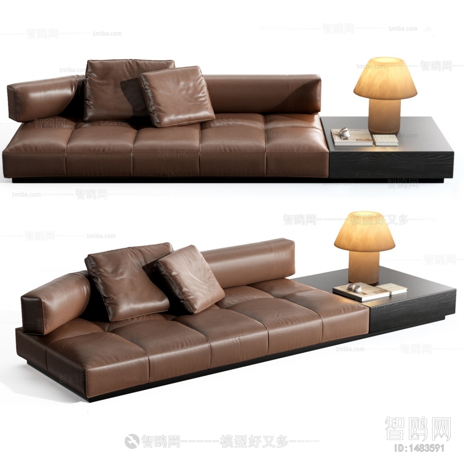 Modern Multi Person Sofa