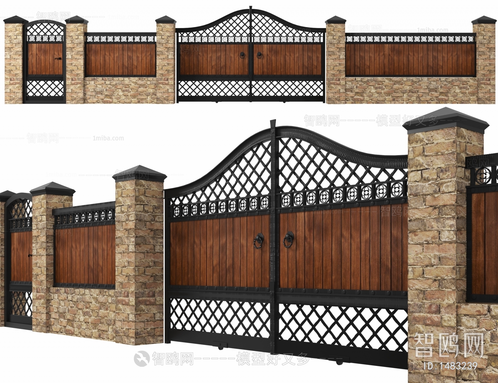 Simple European Style Gate