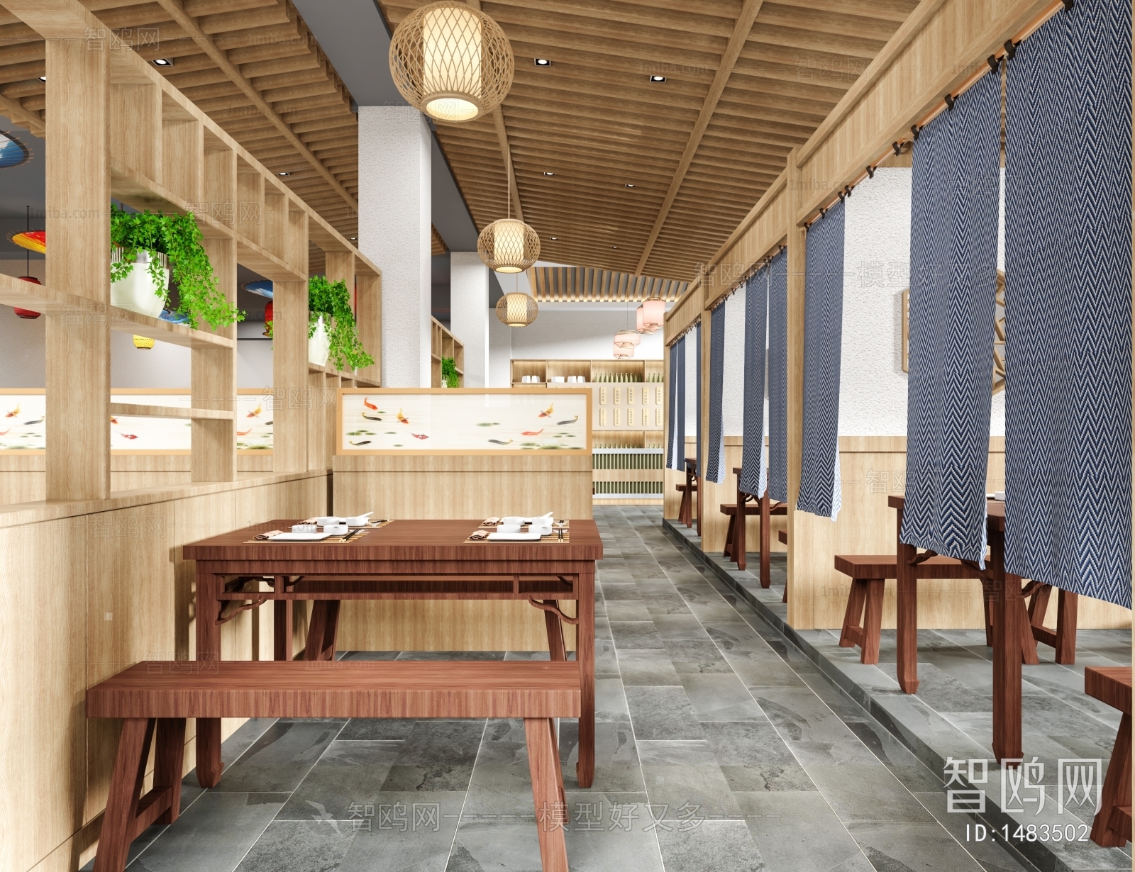 新中式农家乐 餐厅