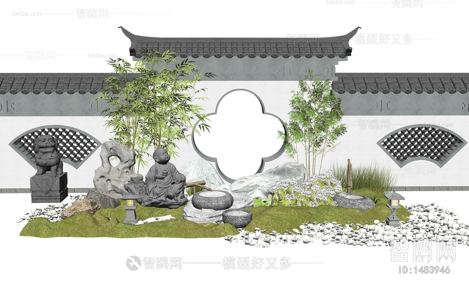 New Chinese Style Garden