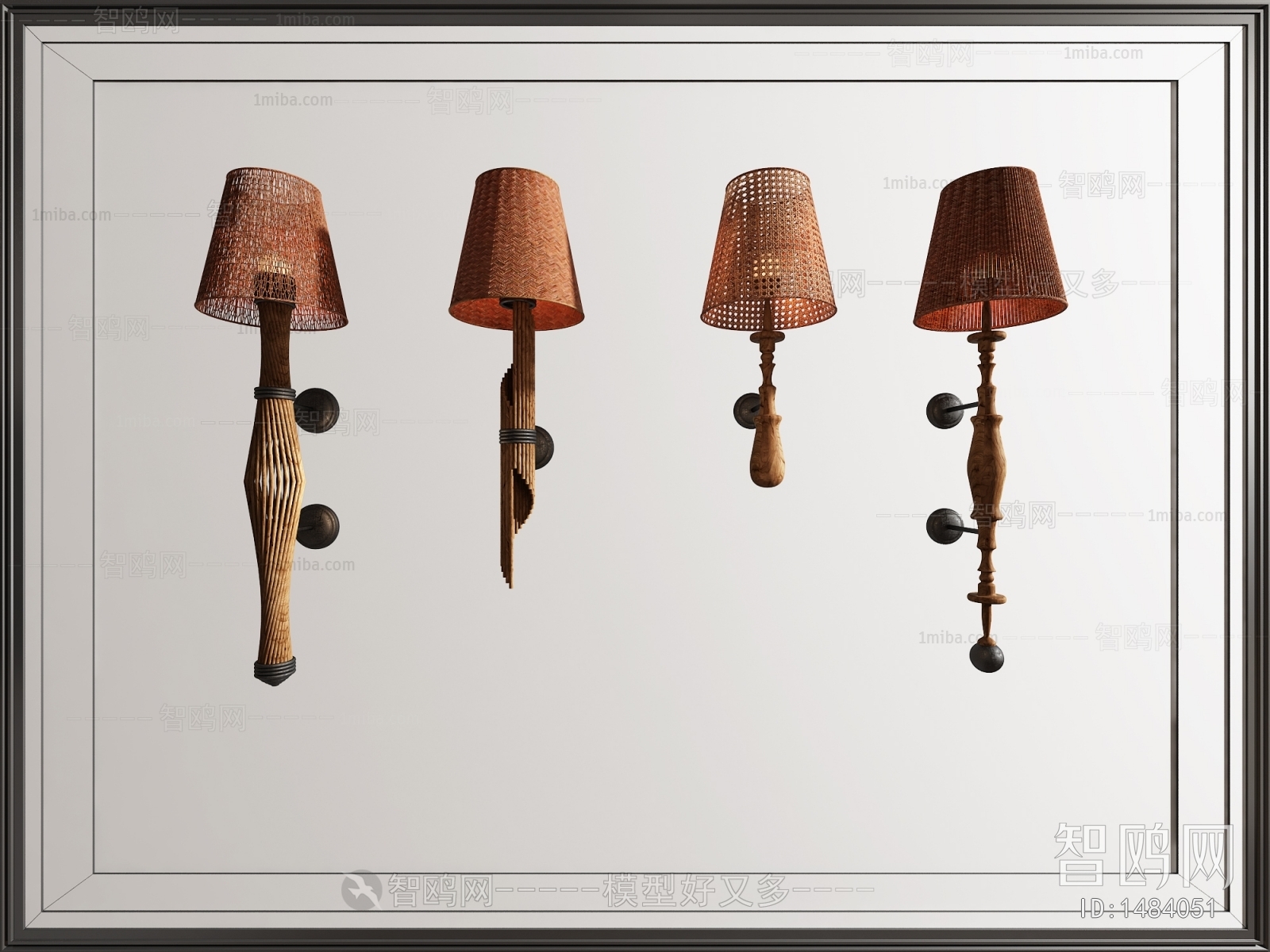 New Chinese Style Wall Lamp