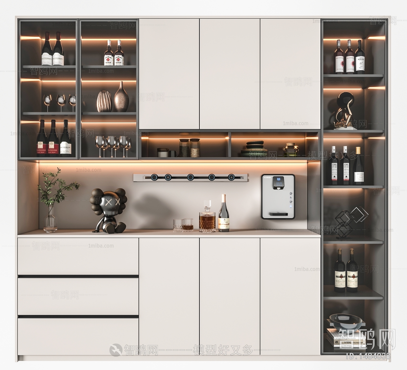 Modern Wine Cabinet