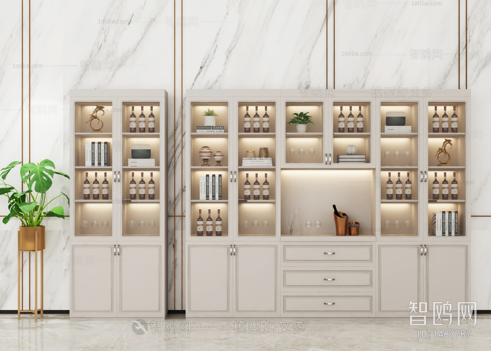 Modern Wine Cabinet