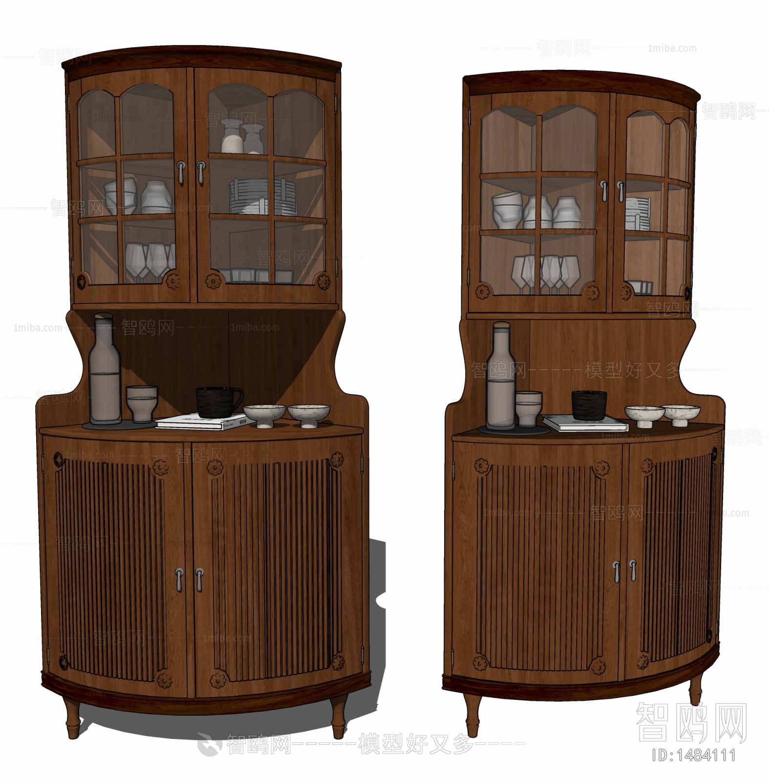 American Style Wine Cabinet