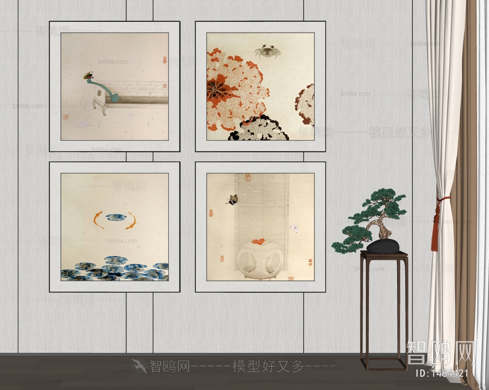 Japanese Style New Chinese Style Painting