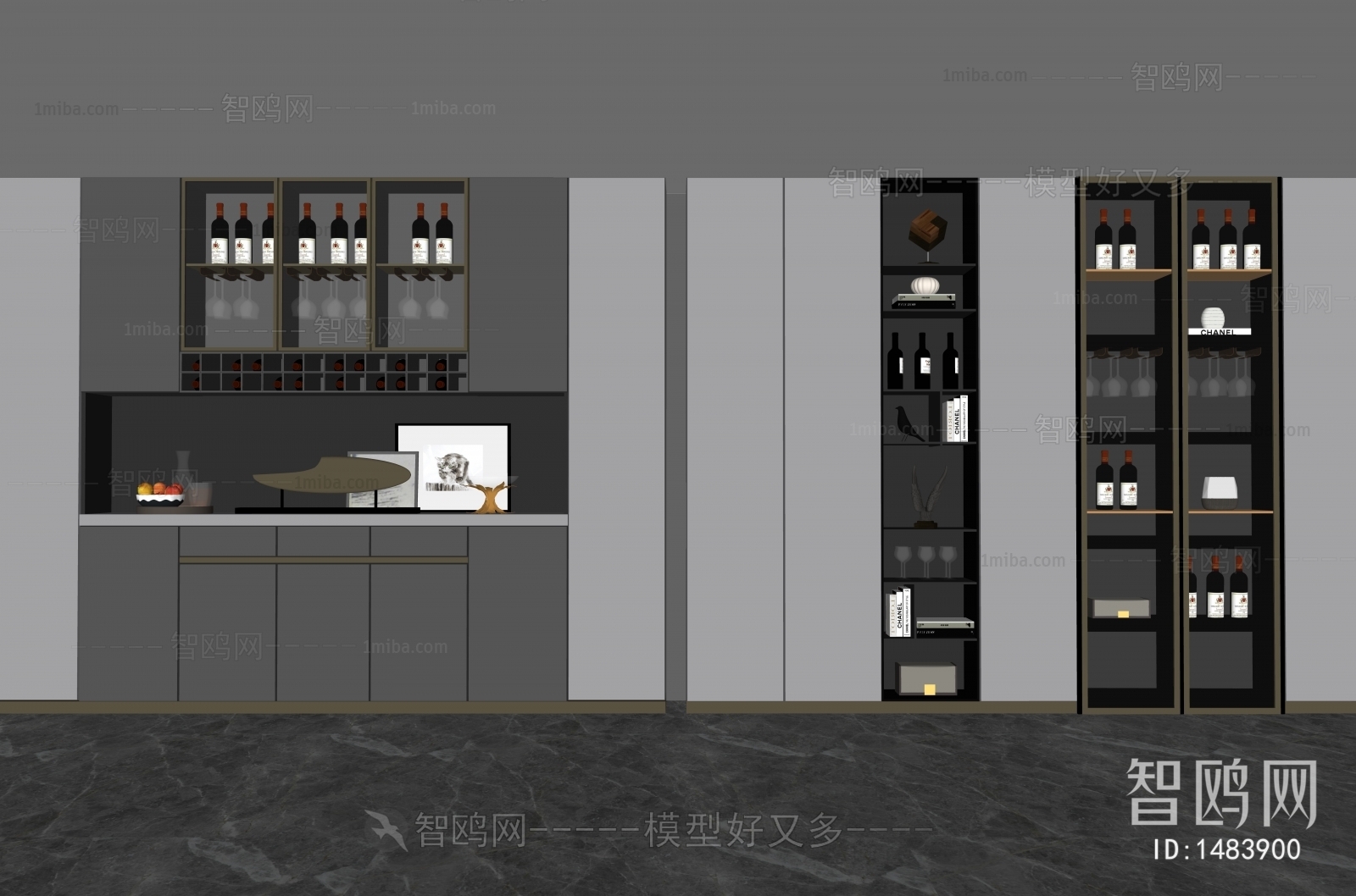 Modern Wine Cabinet