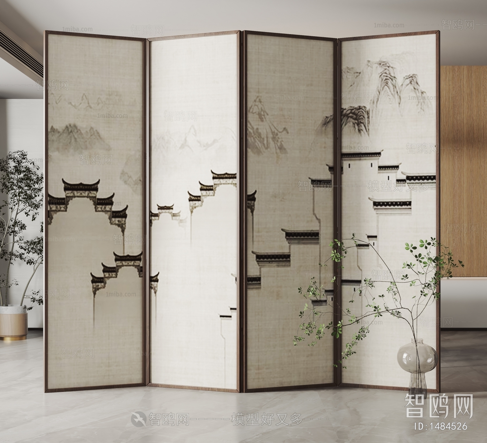 New Chinese Style Partition