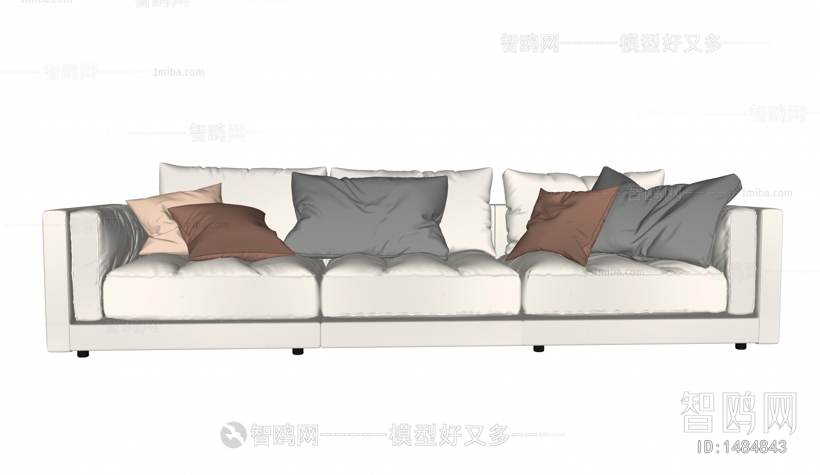 Modern Multi Person Sofa