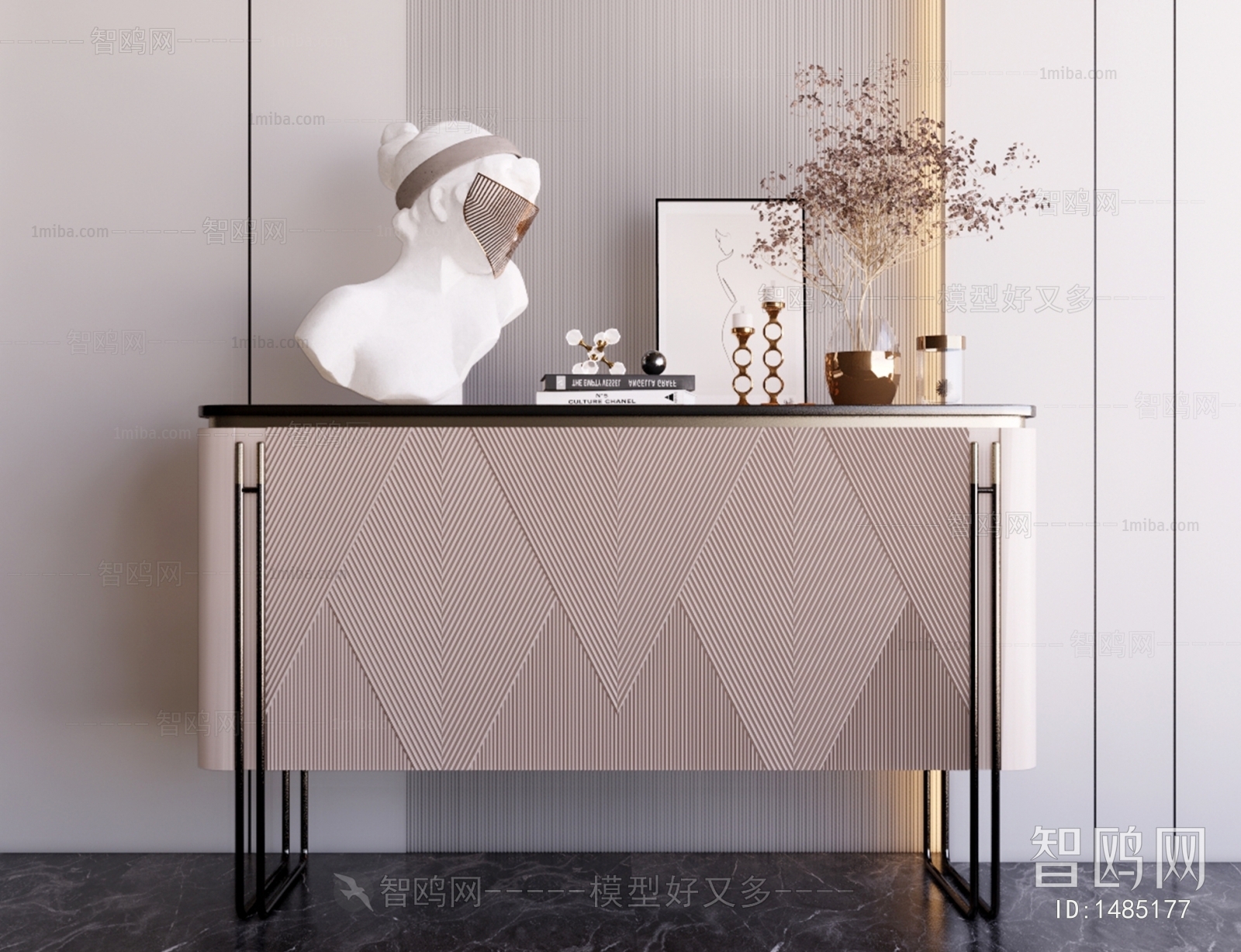 Modern Entrance Cabinet