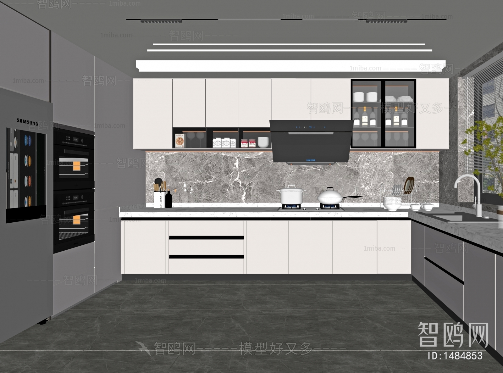 Modern The Kitchen