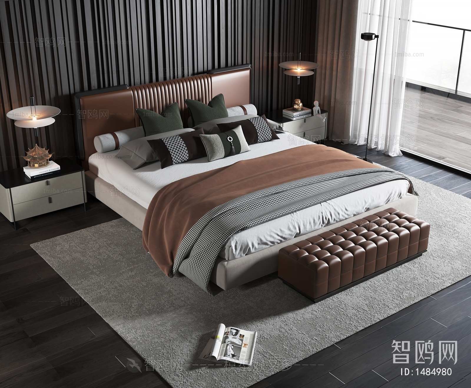 Modern Double Bed