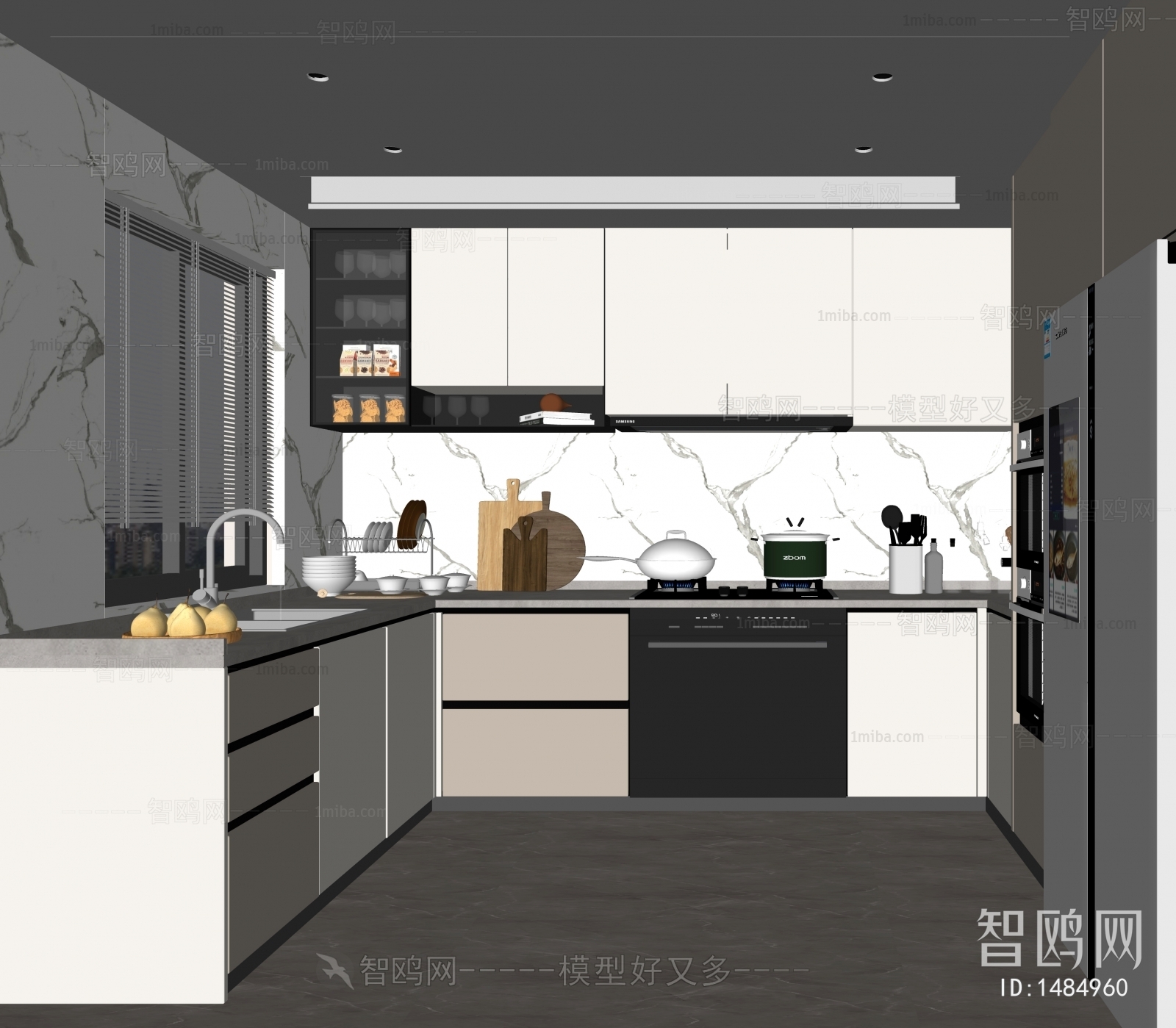 Modern The Kitchen