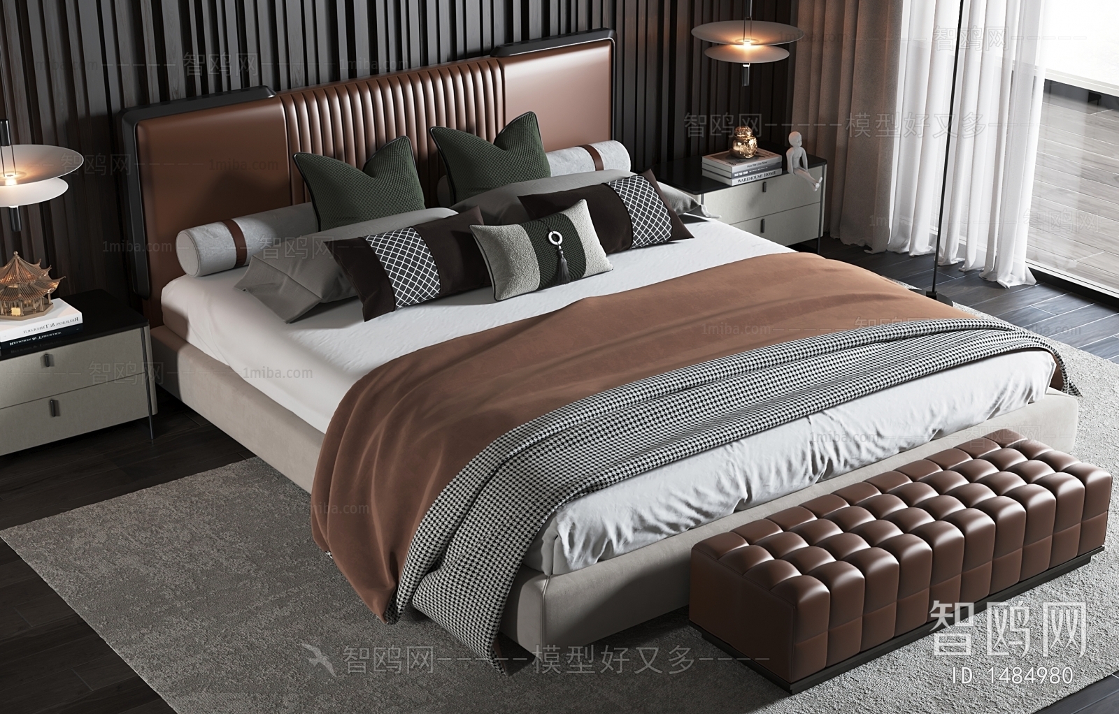 Modern Double Bed