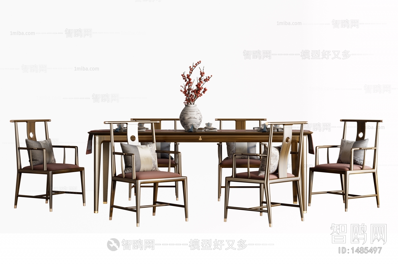 New Chinese Style Dining Table And Chairs