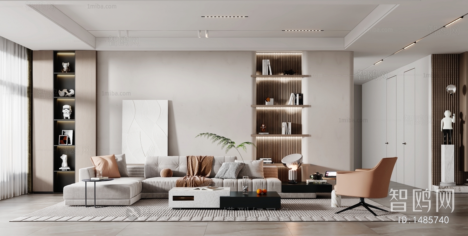 Modern A Living Room