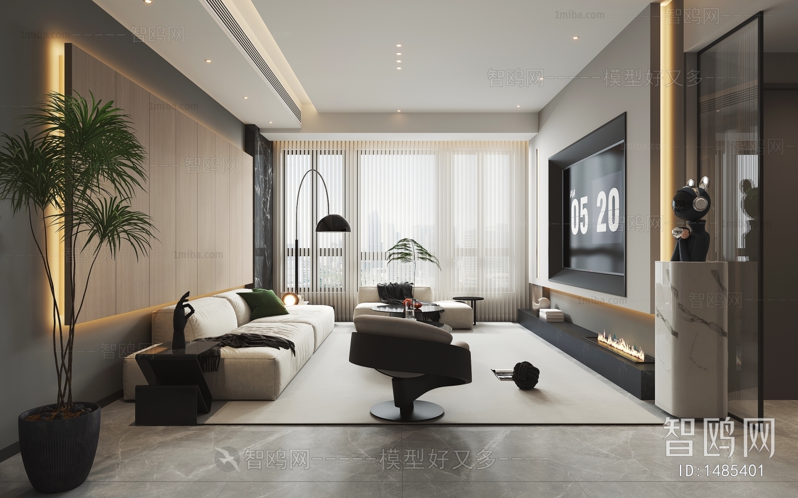 Modern A Living Room