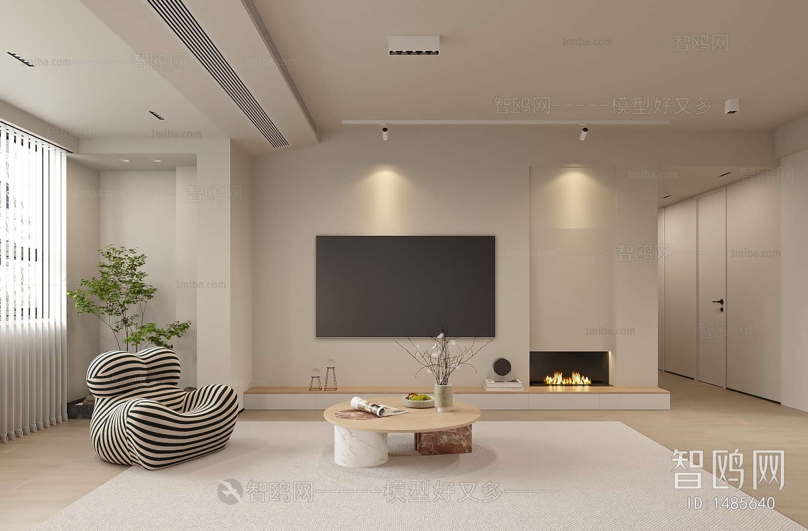 Modern A Living Room