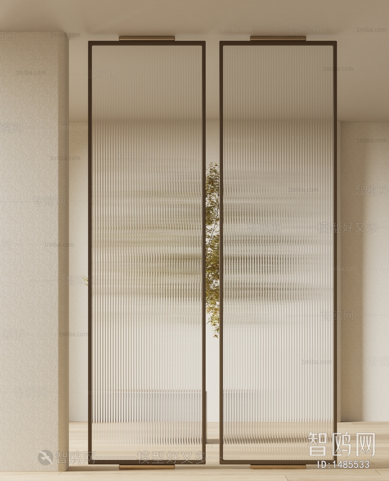 Modern Glass Screen Partition