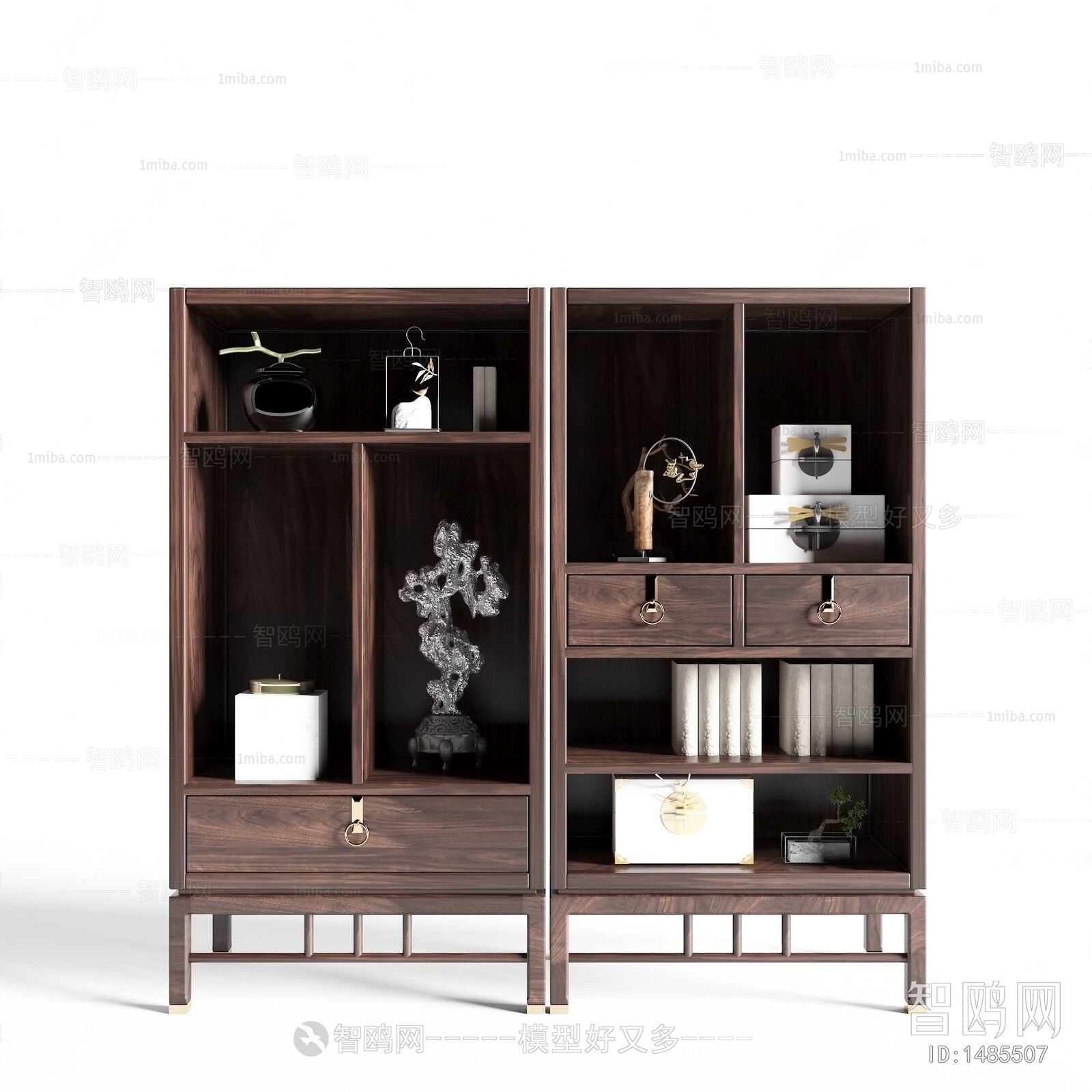 New Chinese Style Decorative Cabinet