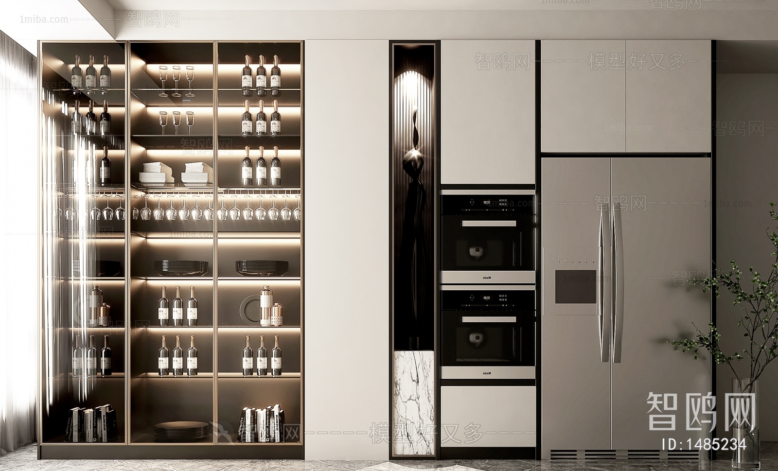 Modern Wine Cabinet