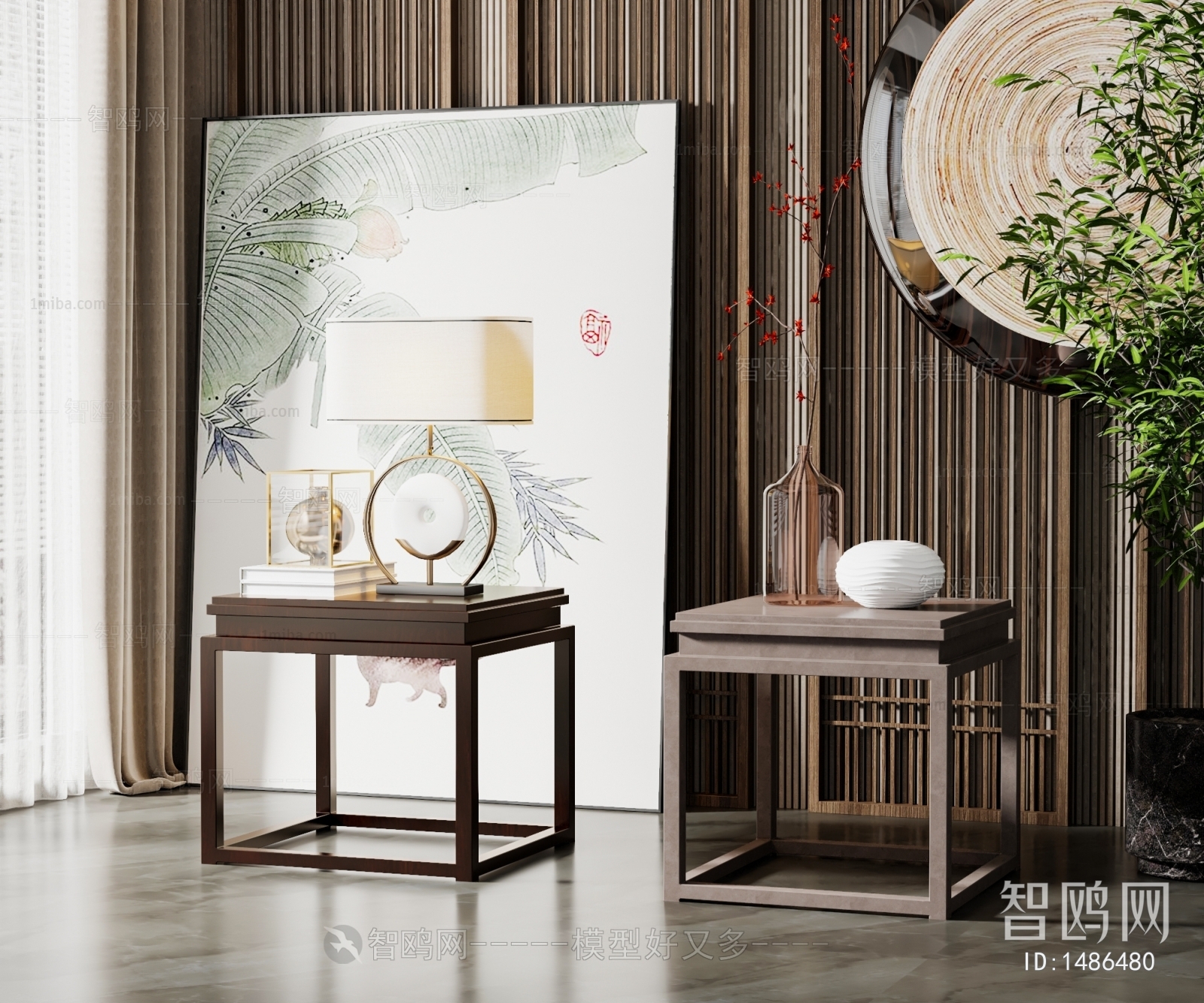 New Chinese Style Side Table/corner Table