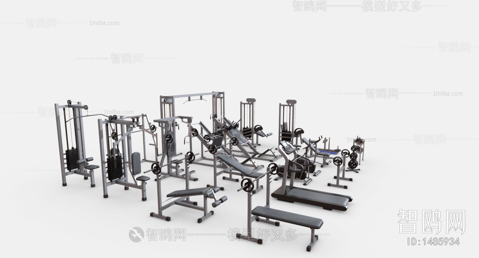 Industrial Style Fitness Equipment