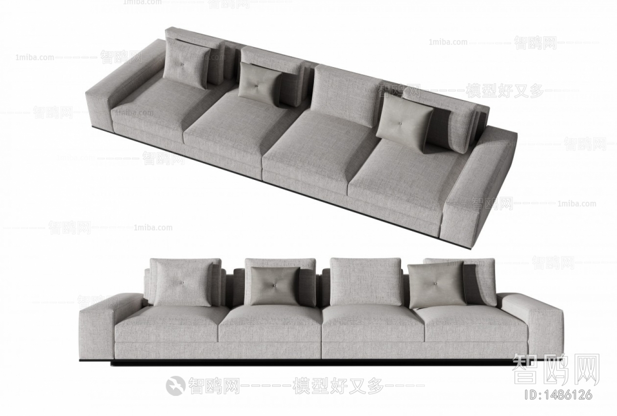 Modern Multi Person Sofa