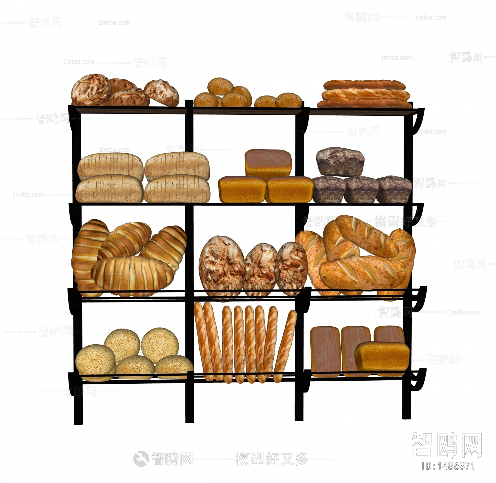 现代食物面包